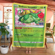 Radiant Venusaur Card Custom Soft Blanket