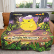 Painted Pikachu Custom Soft Blanket