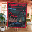 Game Minecraft Beware Of The Dark Custom Soft Blanket