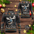 Lugia Flying Psychic Kaiju Custom Christmas Ugly Imitation Knitted Sweatshirt