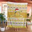 Pikachu Christmas Custom Name Soft Blanket