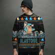 Blastoise Water Kaiju Custom Christmas Ugly Imitation Knitted Sweatshirt