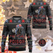 Poison Kaiju Custom Christmas Ugly Imitation Knitted Sweatshirt