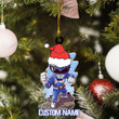 MMPR Chibi Blue Ranger Custom Christmas Ornament