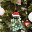 MMPR Chibi Green Ranger Custom Christmas Ornament