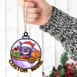 Gengar Pokeball Christmas Ornament