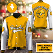 Raichu Custom Name Baseball Jacket