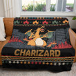 Charizard Flying Fire Kaiju Custom Soft Blanket