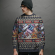 Yugioh Trading Cards Custom Christmas Ugly Imitation Knitted Sweatshirt
