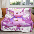 Espeon Angel Custom Soft Blanket