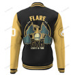 Flare Gym Custom Name Baseball Jacket