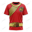 Red Wild Force Ranger Custom T-Shirt