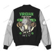 Viridian Gym Custom Bomber Jacket