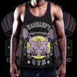 Machamp Purple Gym Custom Men's Slim Y-Back Muscle Tank Top