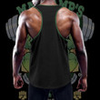 Machamp Green Gym Custom Men's Slim Y-Back Muscle Tank Top