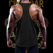 Cinnabar Arcanine Gym Custom Men's Slim Y-Back Muscle Tank Top
