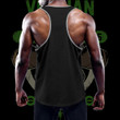 Viridian Gym Custom Men's Slim Y-Back Muscle Tank Top