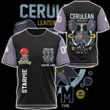 Cerulean Gym Custom T-Shirt Apparel