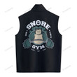 Snore Gym Men's Stand-up Collar Vest Jacket