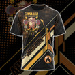 Cinnabar Arcanine Gym Custom T-Shirt