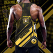Vermilion Gym Custom Men's Slim Y-Back Muscle Tank Top