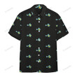 Squirtle Swoosh Custom Button Hawaiian Shirt