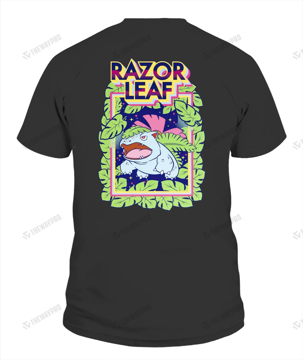 Razor Leaf Custom Graphic Apparel