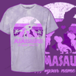 Mamasaurus Purple Custom Blast Tee