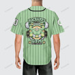 Machamp Gym Green Custom Name Baseball Jersey