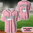 Wigglytuff Custom Name Baseball Jersey