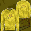 Pikachu Swoosh Tie Dye Custom Sweatshirt