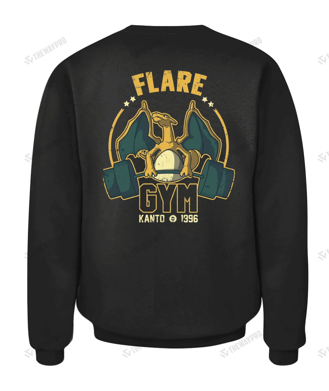 Flare Gym Custom 2-Side Printed Apparel