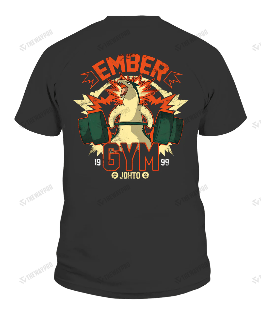 Ember Gym Print Custom 2-Side Printed Apparel