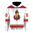 Hockey Calgary Flames Color Custom Hoodie