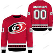 Hockey Carolina Ghastlycanes Color Custom Sweatshirt