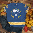 Hockey Buffalo Sabres Color Custom T-Shirt