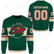 Hockey Minnesota Wild Arcanine Color Custom Sweatshirt Apparel