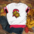 Hockey Ottawa Escenators Color Custom T-shirt Apparel