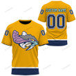 Hockey Nashville Predators Color Custom T-shirt Apparel