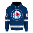 Hockey Winnipeg Jets Color Custom Hoodie Apparel