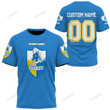 Football Los Angeles Chargers Custom T-Shirt