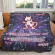 Painted Mewtwo Custom 2-Side Printed Thicken Soft