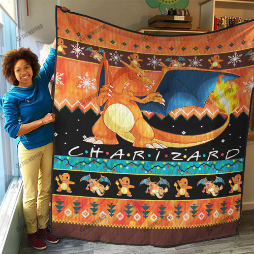 Charizard Custom Quilt