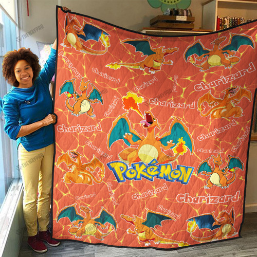 Charizard Custom Quilt