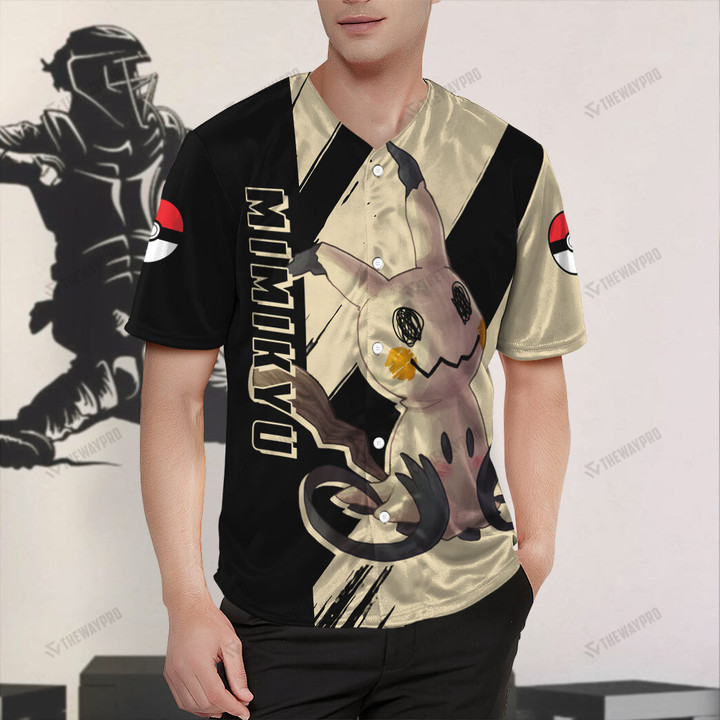 Anime Pkm Lucario Custom Baseball Jersey / Xs Bo23032215