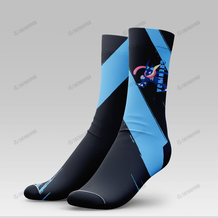 Anime Pkm Greninja Custom Socks Bo2504226