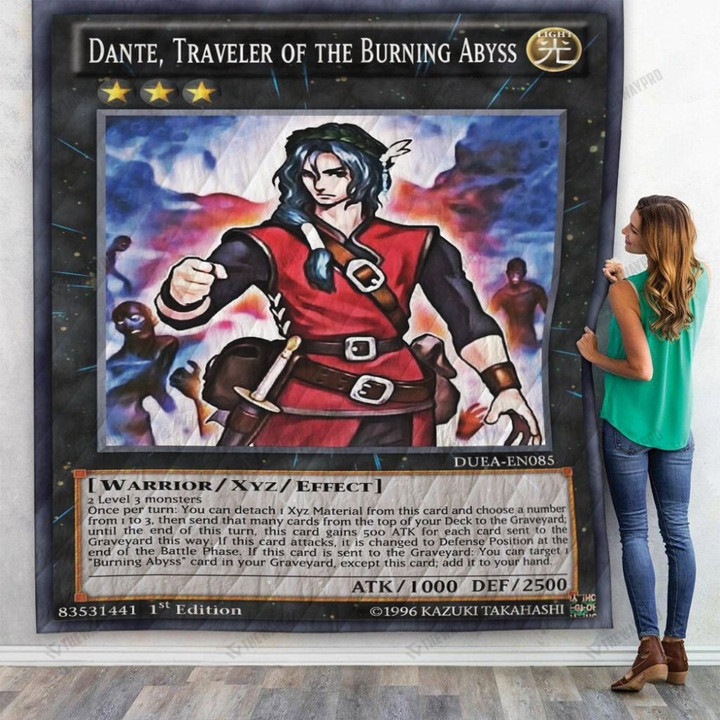 Anime YGO Dante Traveler Of The Burning Abyss Custom Quilt