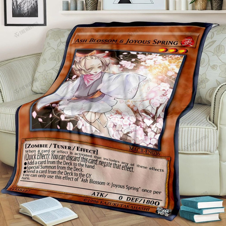 Ash Blossom & Joyous Spring Custom Soft Blanket