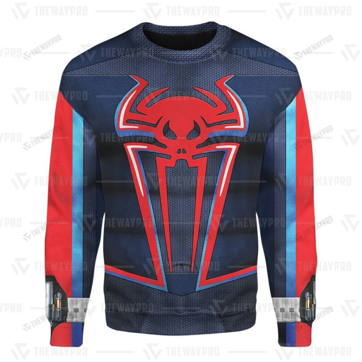 Movie Superhero SM Miles Morales 2099 Suit Custom Sweatshirt