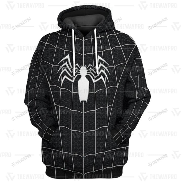 Movie Superhero Black SM Suit Custom Hoodie